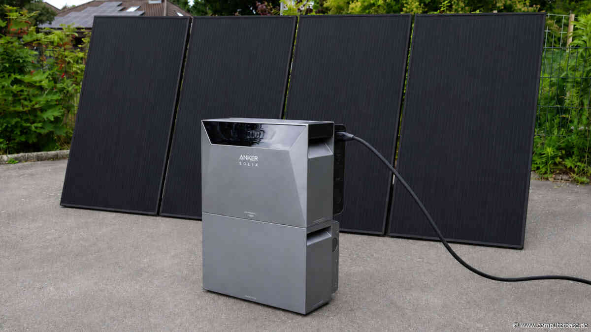 Anker Solix Solarbank 4 Pro im Test: XXL-Solarkraftwerk liefert bis zu 2.500 Watt Einspeise­leistung