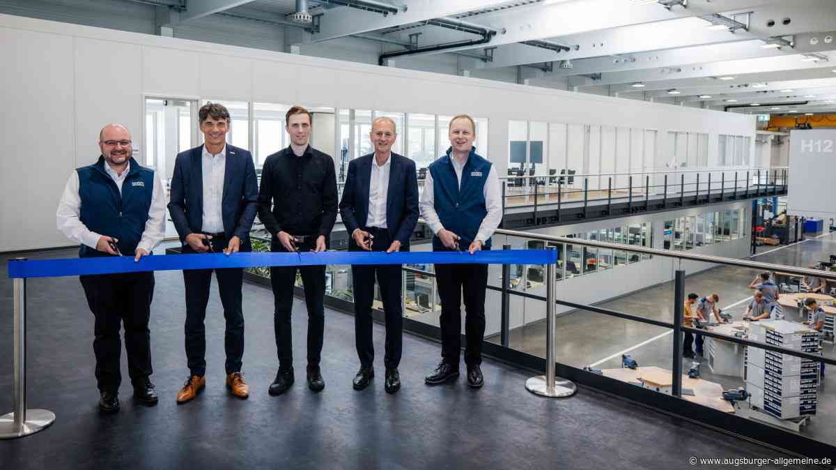 Am Samstag öffnet das neue Ausbildungszentrum der Grob-Werke seine Türen