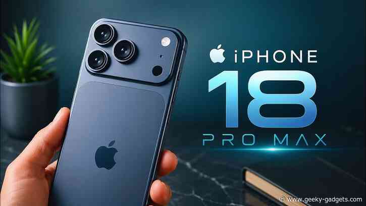 Major iPhone 18 Pro Leak Exposes Launch Date and Camera Details