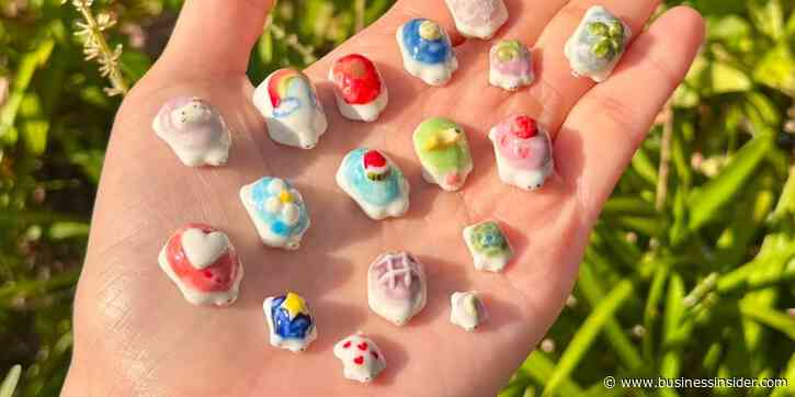 South Korean Gen Z's answer to corporate despair: tiny turtle charms on phones