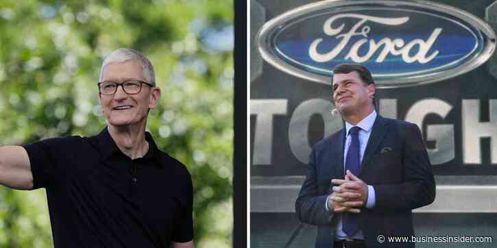Ford's next generation of EVs will have Apple built into their brains
