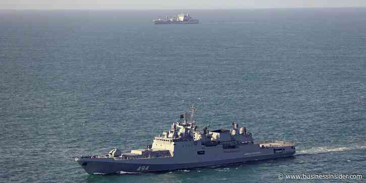 Shadow fleet escorts are straining Russia’s warships and worsening already 'serious' problems, NATO official says