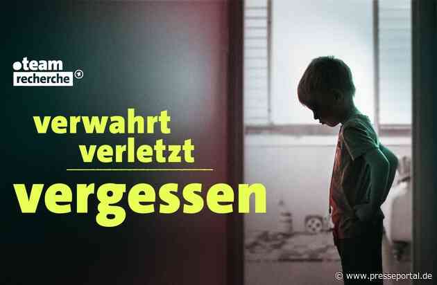 „Verwahrt, verletzt, vergessen – Abgestempelt als Systemsprenger“: Neue „team.recherche“-Doku des MDR im Ersten