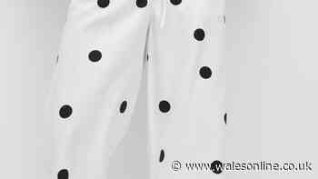 M&S polka dot linen trousers hailed 'comfortable and cool' reduced to under £10