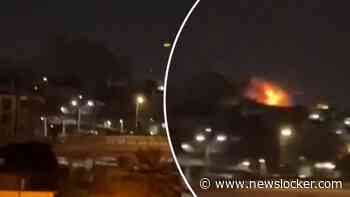 Enorme explosie in Iraanse havenstad Bandar Abbas gefilmd