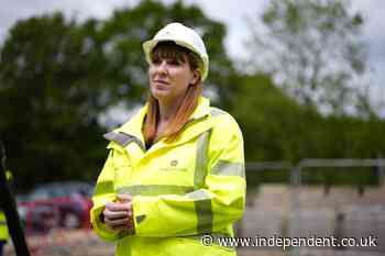 Angela Rayner admits she may fail to meet government’s promise to build 1.5m new homes