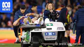 Live: Knights lose young gun to serious injury