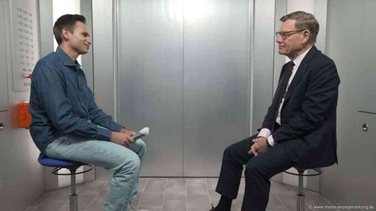 Im ZDF-Aufzug plaudert Johann Wadephul aus: Seine Frau verbot ihm einst ein Ministeramt