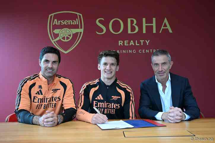 EPL: Arsenal complete signing of Greece winger Christos Tzolis
