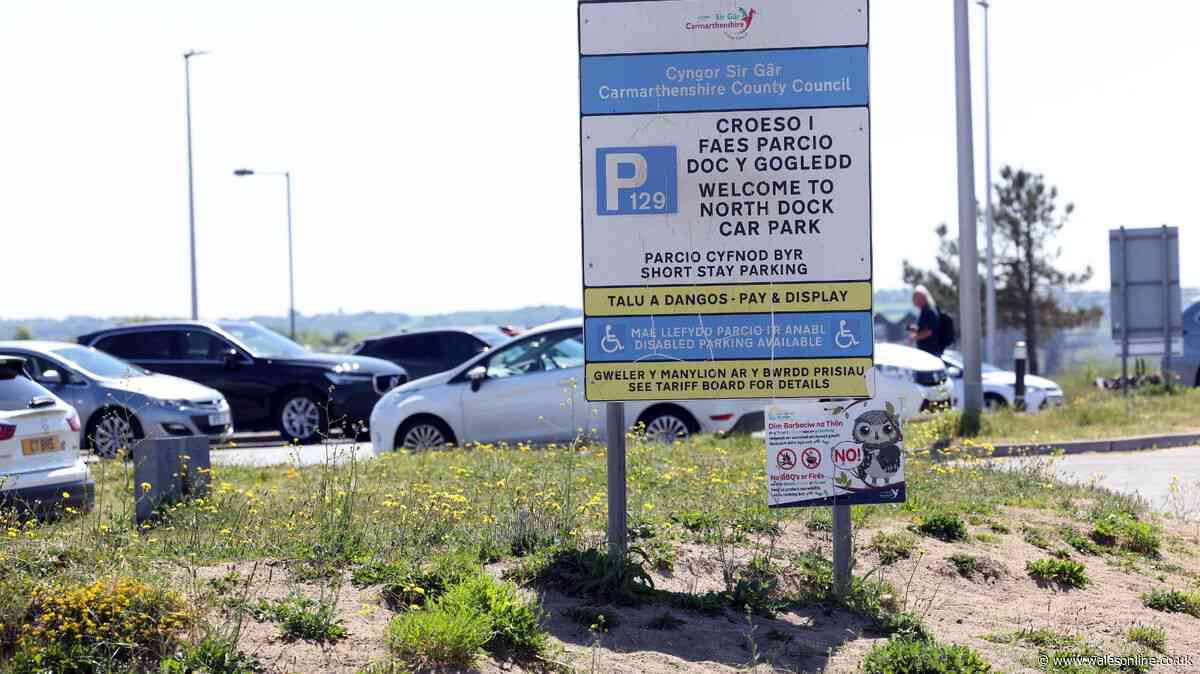 Shake-up of charges proposed for 67 Carmarthenshire car parks