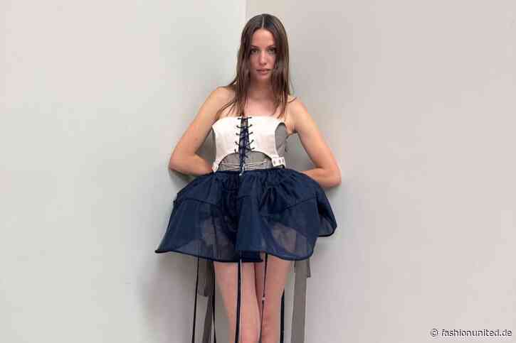 140 Jahre Hunkemöller: Tess van Zalinge übersetzt Archiv in Couture-Stück