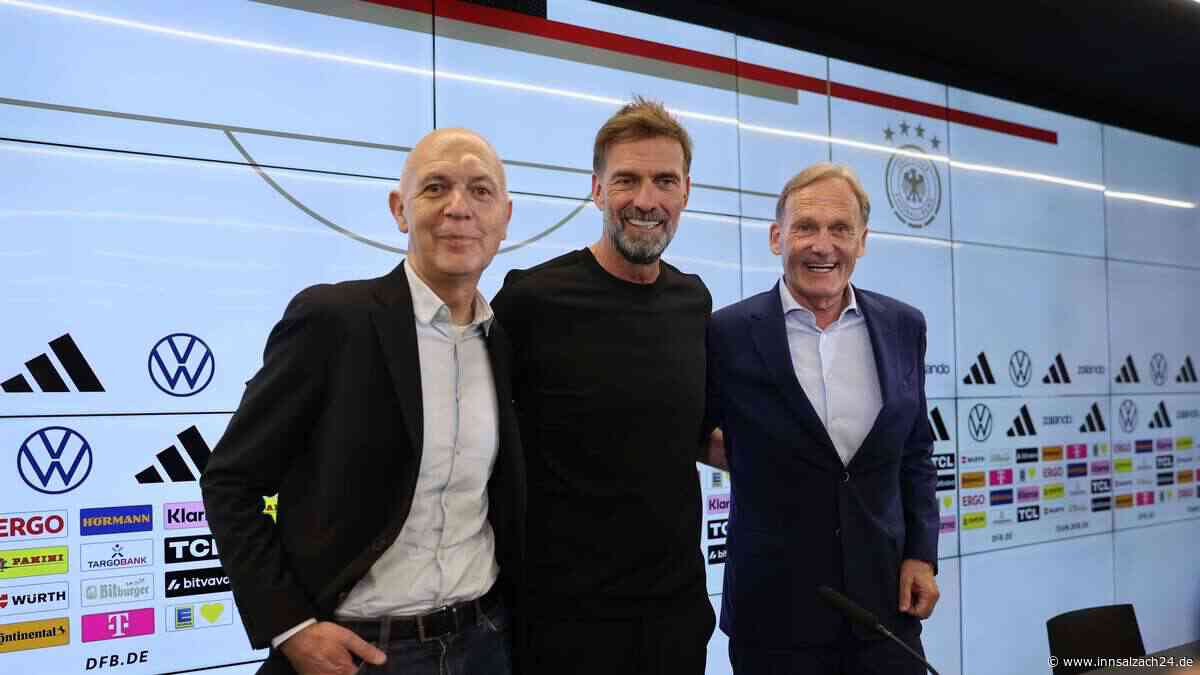 Es ist offiziell: Klopp neuer Bundestrainer - Mertesacker wird Geschäftsführer Sport