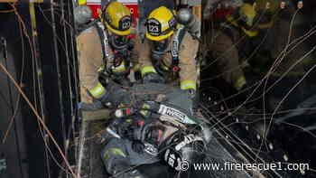 Photo of the Week: Calif. fireground survival training