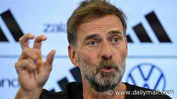 Jurgen Klopp confirmed as Germany manager - and reveals he will QUIT the job 'if you don't leave my family in peace' after World Cup flops' WAGs were criticised following disastrous tournament
