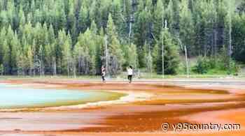 WATCH: Two Idiots Walk Out On Yellowstone's Grand Prismatic