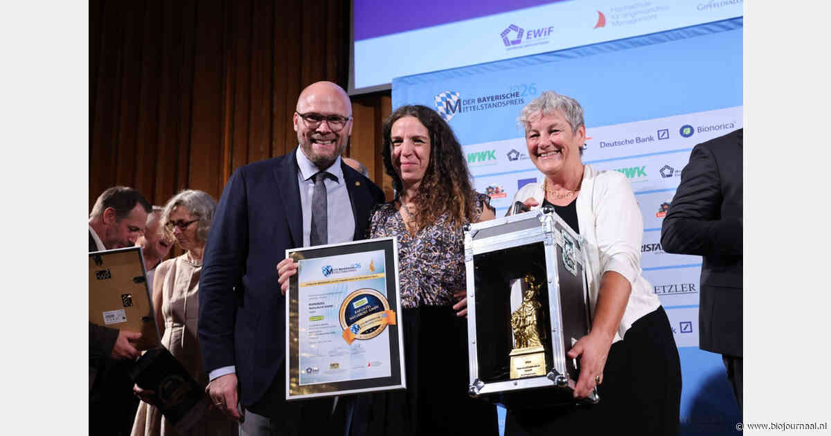 Rapunzel Naturkost ontvangt Beierse MKB-prijs 2026