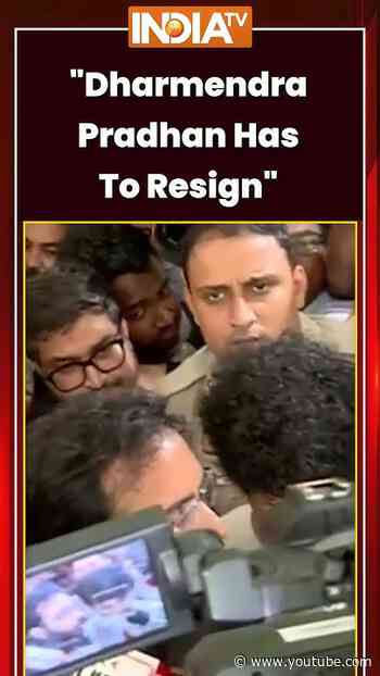 "Dharmendra Pradhan Has To Resign..." #ytshorts #breakingnews #indiatv #trendingshorts