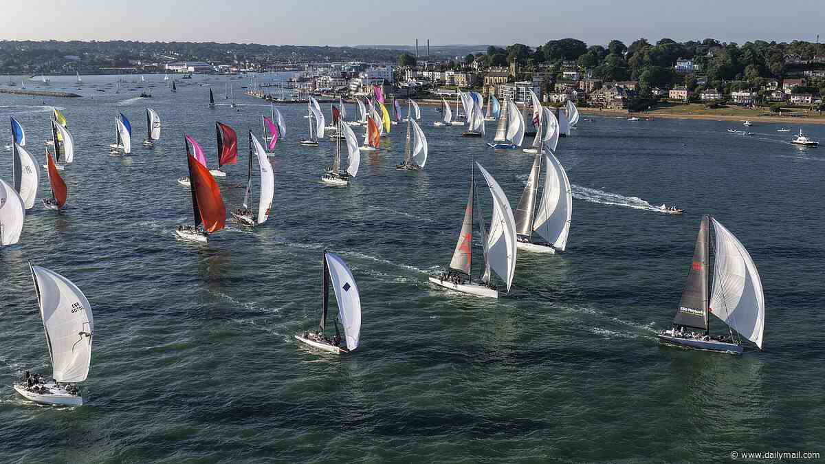 Inside one of sailing's most iconic races: Daily Mail's SHIVALI BEST joins 800 boats battling it out in the Round the Island Race