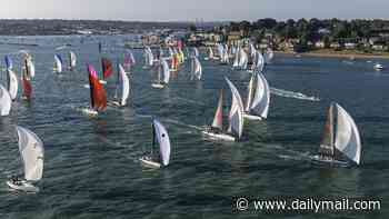 Inside one of sailing's most iconic races: Daily Mail's SHIVALI BEST joins 800 boats battling it out in the Round the Island Race