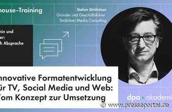 Formatentwicklung für TV und Social Media | dpa-Akademie