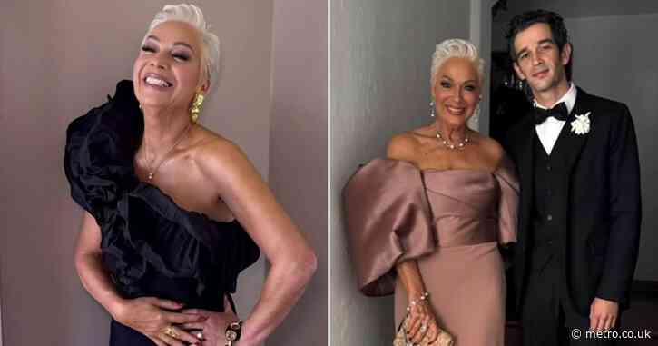 Denise Welch shares private pictures from Matty Healy’s wedding and looks 30 years younger