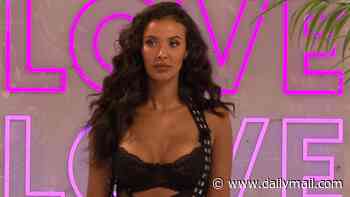 Maya Jama channels 80s Cher as she flashes her bra in a very sexy body stocking amid rumours she's 'tipped to quit' Love Island