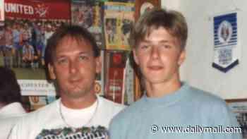 David Beckham, 51, looks just like son Cruz, 21, in throwback snap as he celebrates his father Ted's birthday