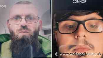 Huge search operation for two men last seen heading to Welsh beach with kayaks