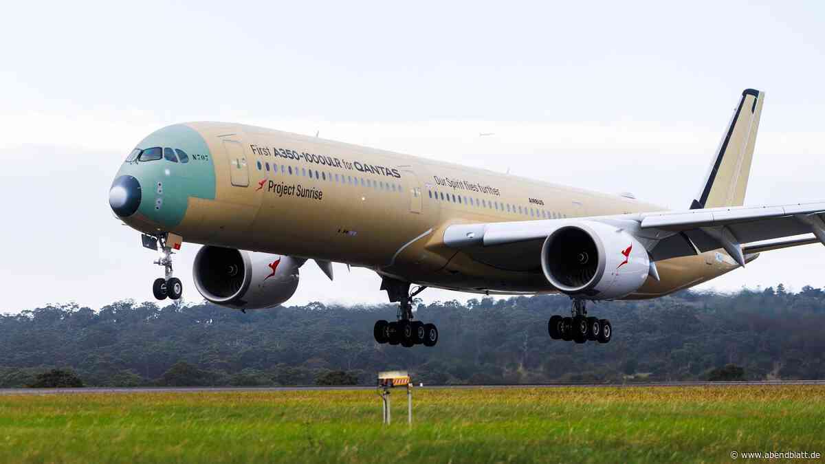 19 Stunden und zwölf Minuten in der Luft: Rekordflugzeug von Airbus gelandet