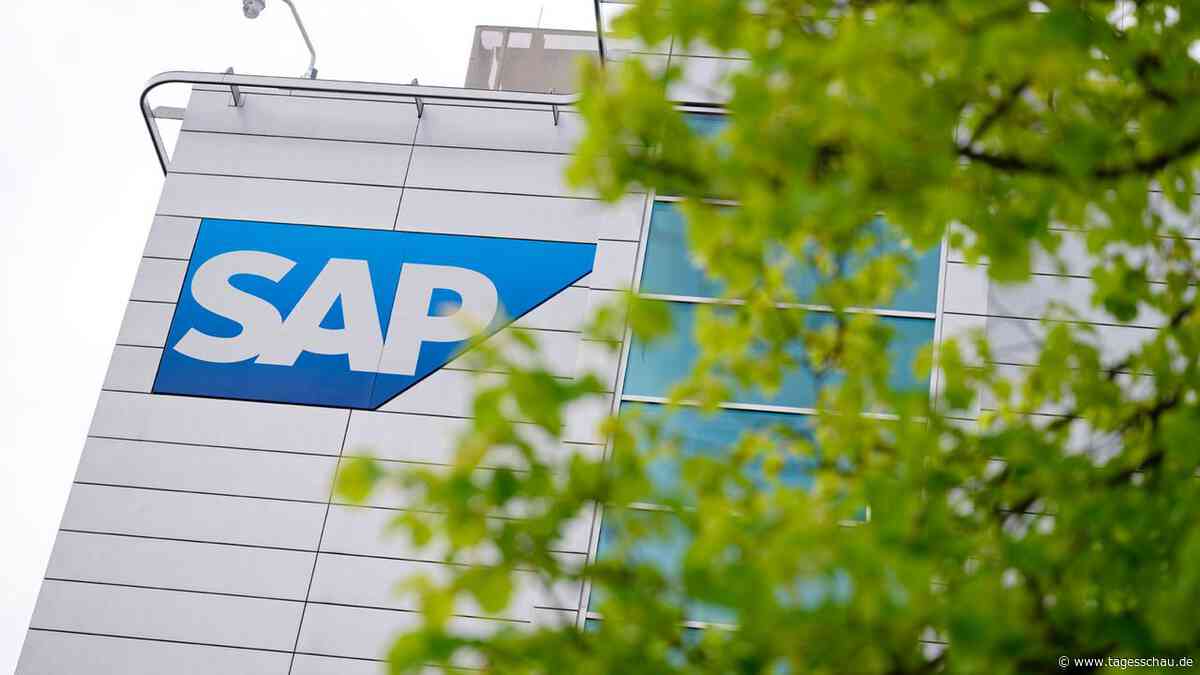SAP-Zahlen treiben Aktie nach oben - Softwarebranche atmet auf
