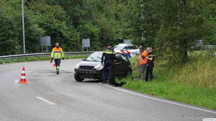 Eenzijdig ongeval in bocht N370/ N46