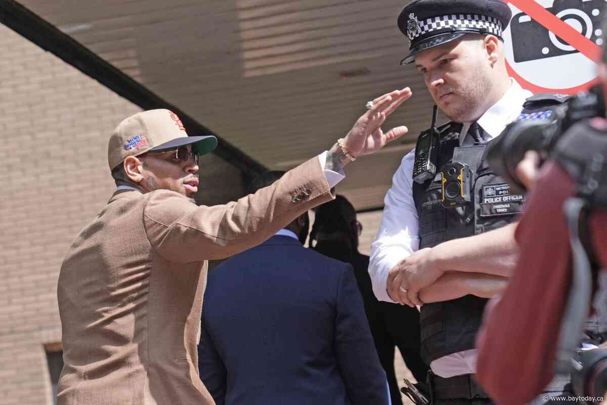 Singer Chris Brown pleads guilty to affray over an altercation at a London nightclub
