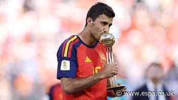 Spain boss: Doubting Rodri insult to intelligence