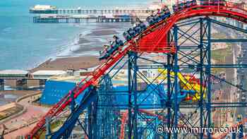 Thrill seekers clamber off famous Blackpool Pleasure Beach ride amid 'derailment' fear