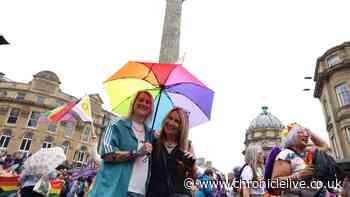 Hour-by-hour Newcastle Pride weather forecast as celebration sees some sun