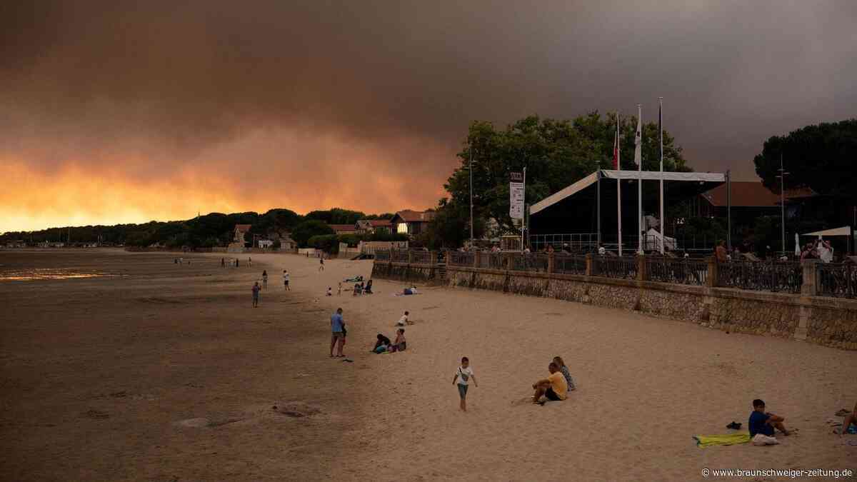 63.000 Menschen in Frankreich vor Waldbränden evakuiert ++ Notstand in Spanien