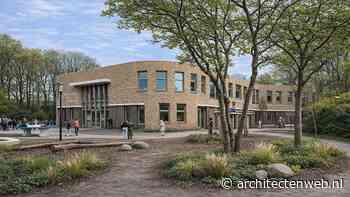 Kindcentrum van Spring architecten is een paviljoen in het groen