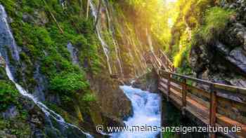 Ausflug zur Wimbachklamm: Rauschend und kühl durch den Felsen