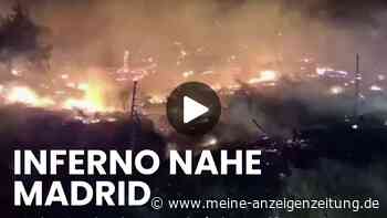 125.000 Hektar in Spanien abgebrannt: Inferno rückt immer näher an Madrid