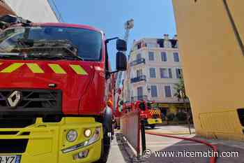 Un appartement ravagé par les flammes en plein centre de Cannes