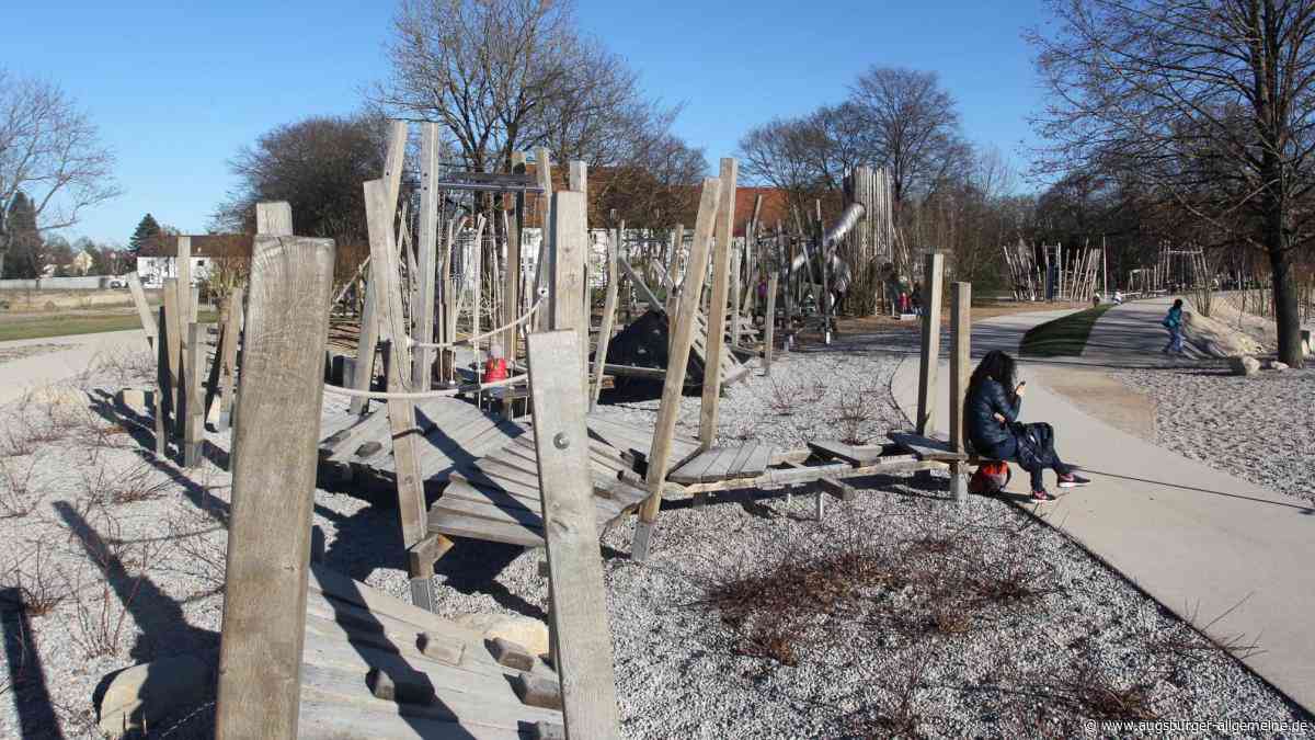 Mängel an Spielgeräten: Spielplatz am Augsburger Abraxas teilweise gesperrt