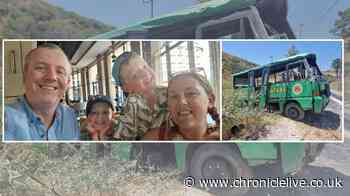 Newcastle family's 'lucky escape' after bus flips in horror crash on Turkey holiday excursion