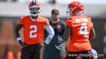 Shedeur Sanders on QB battle with Deshaun Watson: 'We're both trying to be the best version of ourselves'