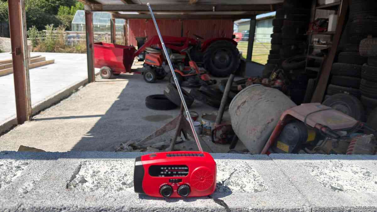 I tested a $14 emergency radio with solar and hand-crank power - it's in my survival kit now
