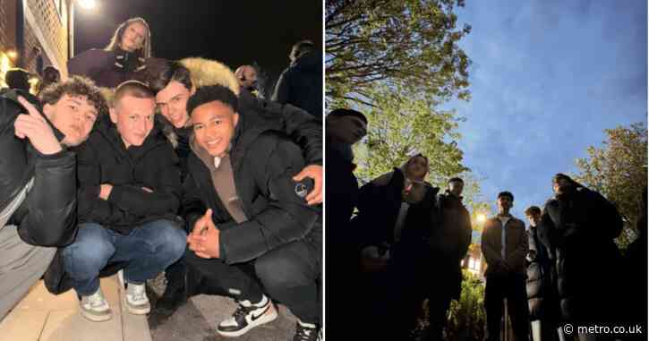EastEnders teens thick as thieves in loving pictures despite soap incel attack