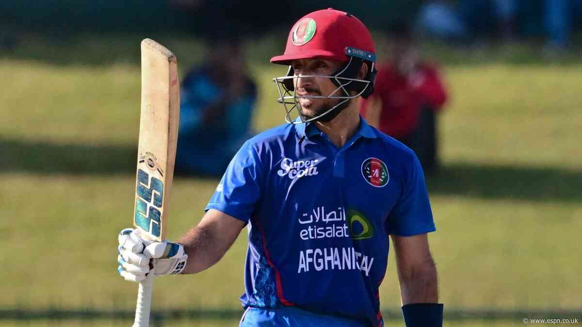 Rahmat Shah leads Afghanistan in five-match ODI series against Ireland