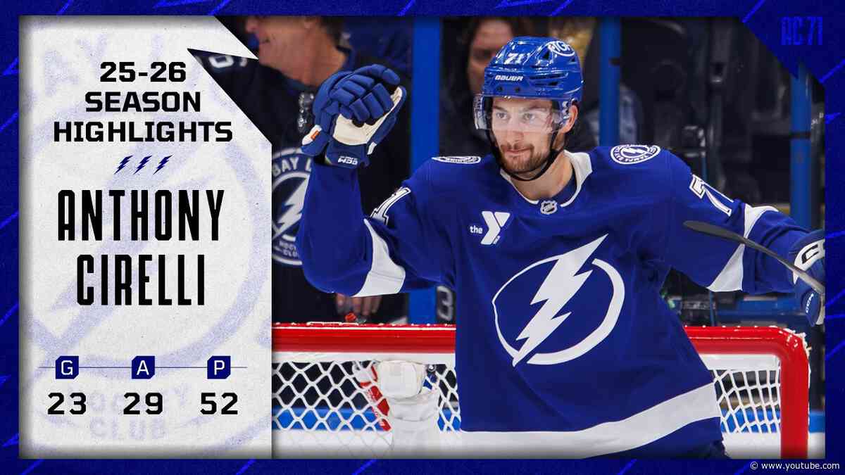 2025-26 Anthony Cirelli Season Highlights 🔥
