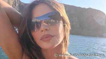 Sofia Vergara highlights her curves in plunging red lace on sun-soaked vacation