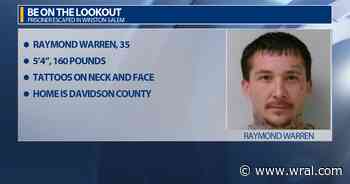 Prisoner escapes in Winston-Salem