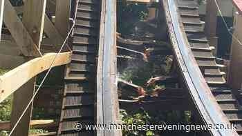 Big Dipper at Blackpool Pleasure Beach evacuated after it "derailed"